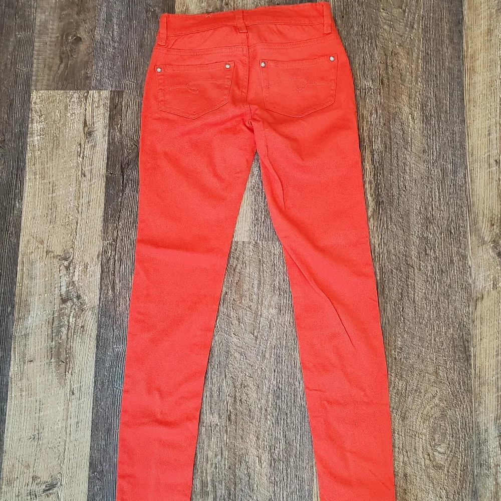 Justice Premium Jeans simply low leggings corral color girl size 12S